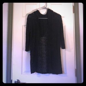 Black knit Maurice’s cardigan